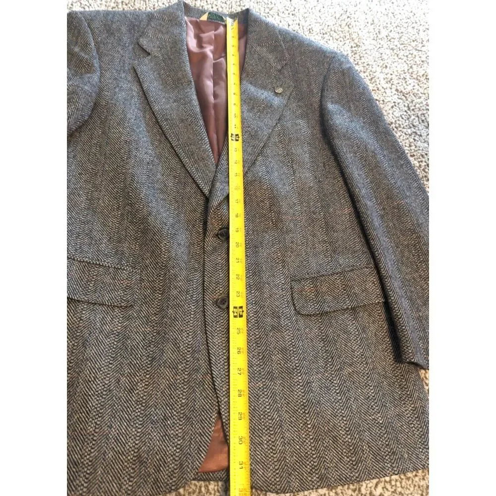 Vintage‎ Evan Picone LS Ayres Men's Wool Sport Coat Size 40R Multi-Color